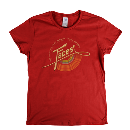 Faces 1970 1975 Womens T-Shirt