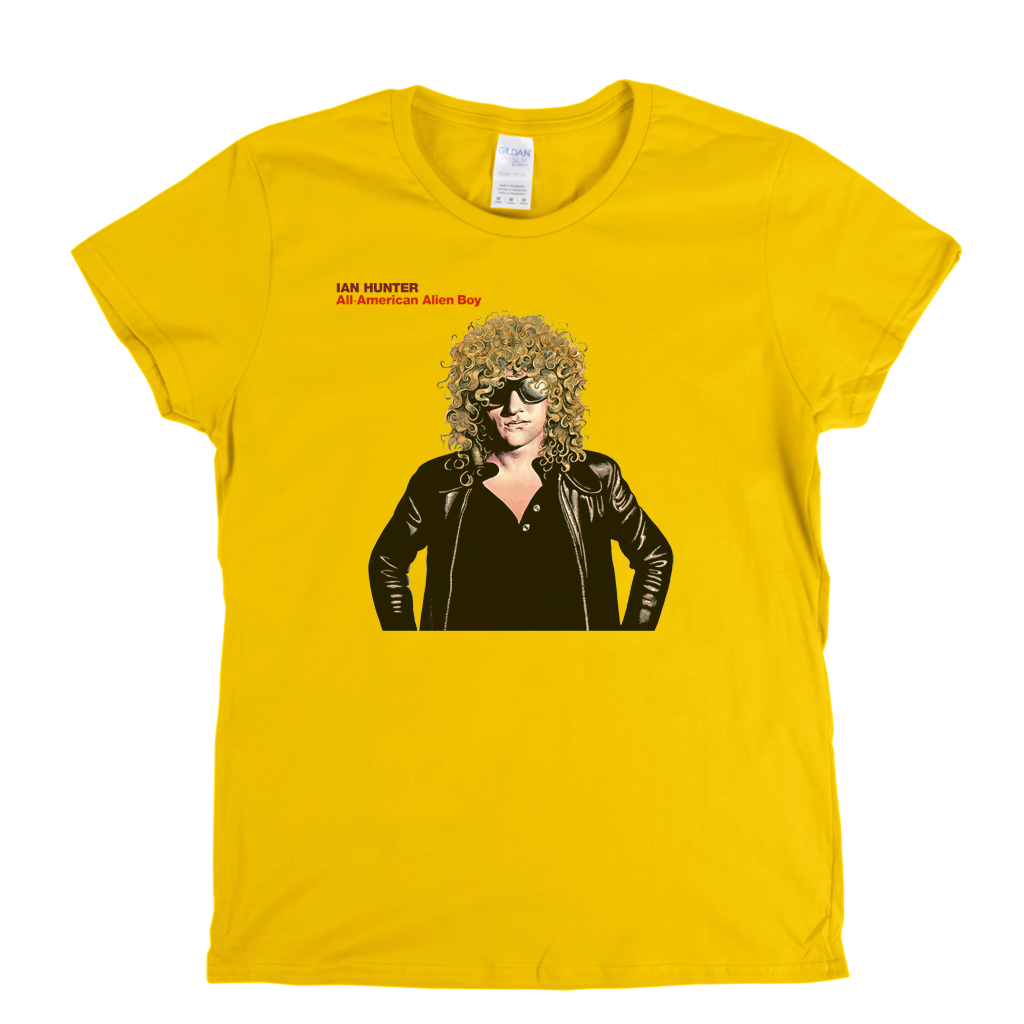 Ian Hunter All American Alien Boy Womens T-Shirt