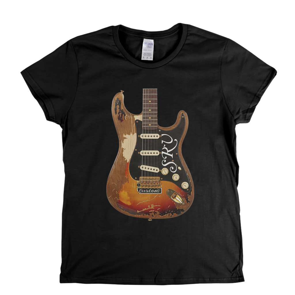 SRV No 1 Guitar Womens T-Shirt