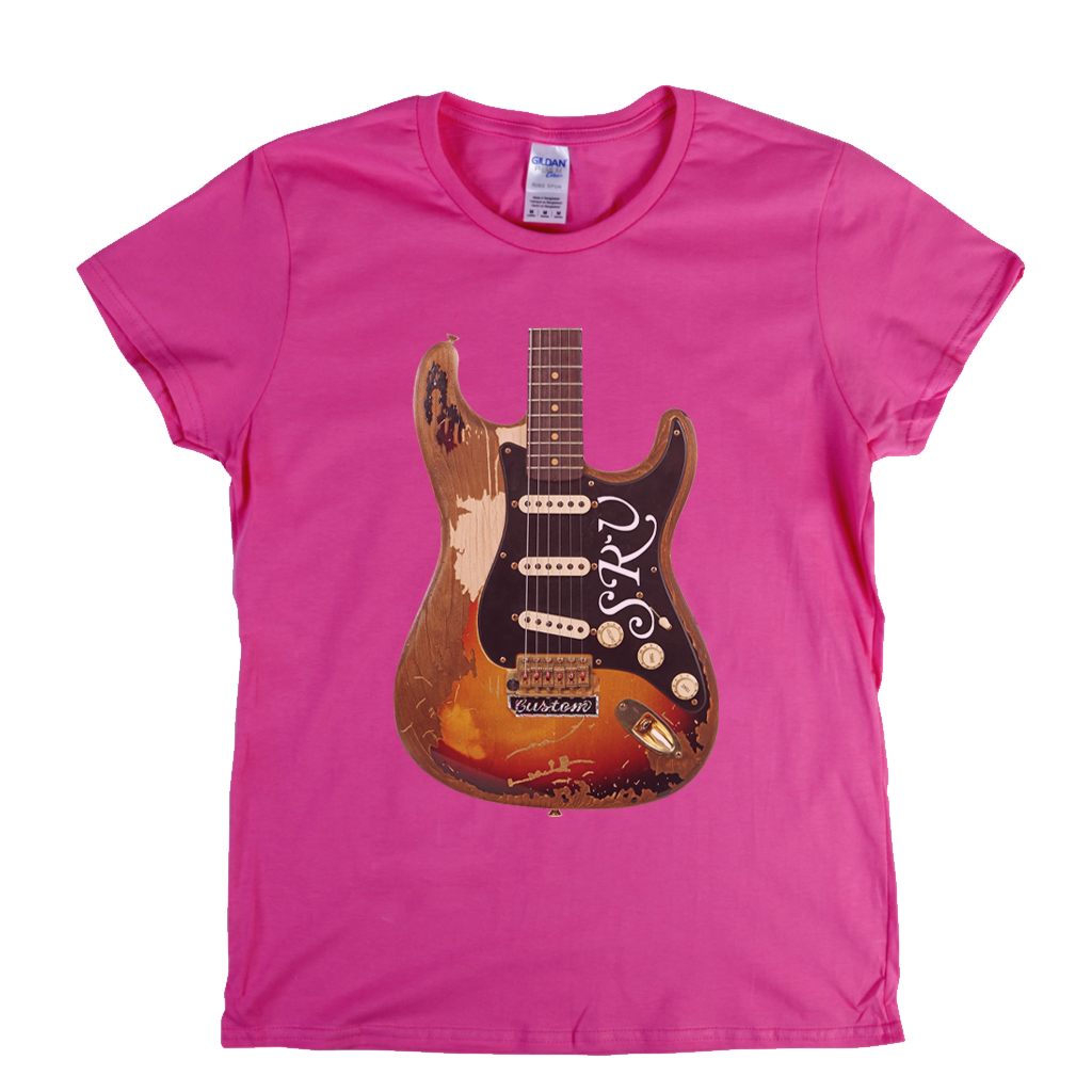 SRV No 1 Guitar Womens T-Shirt