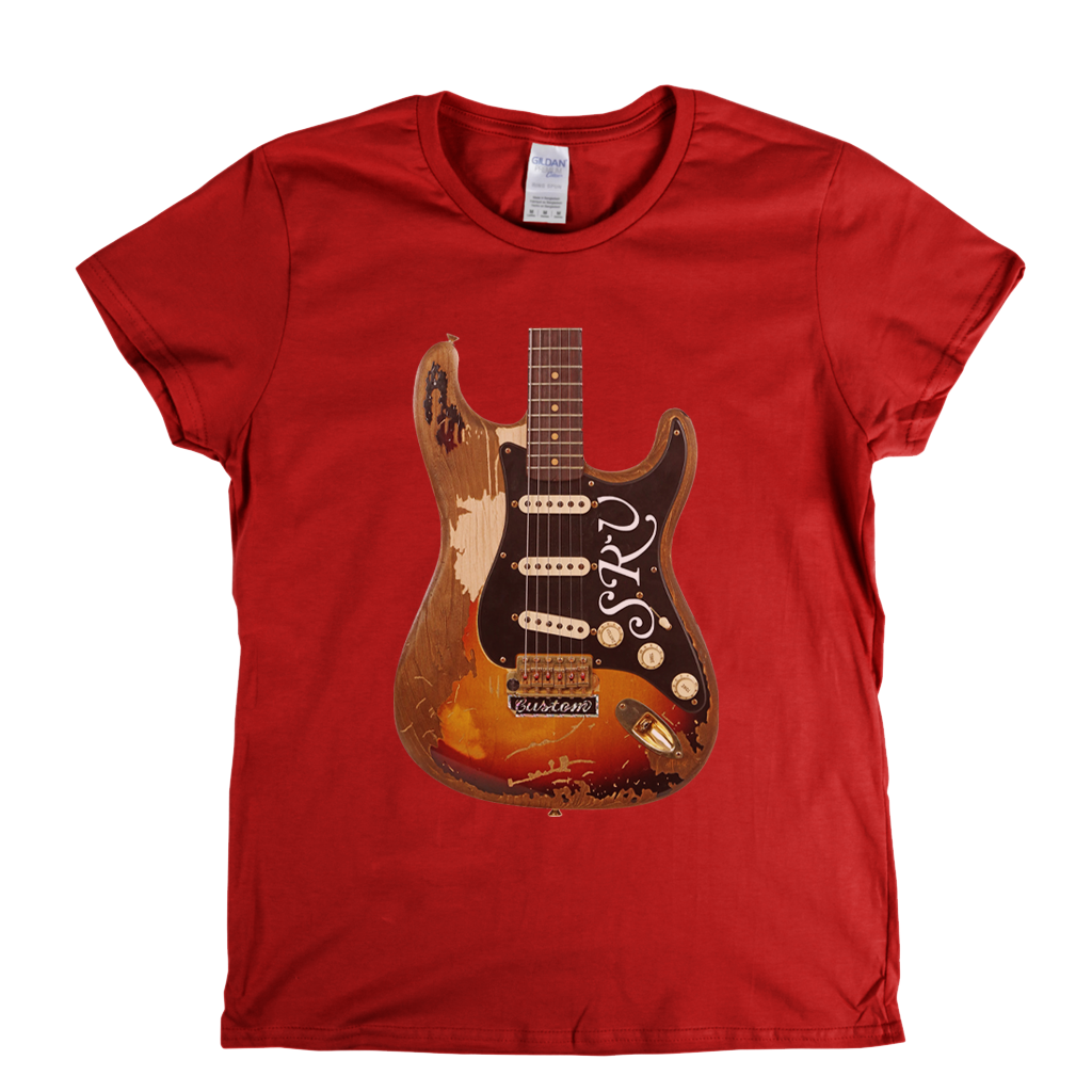 SRV No 1 Guitar Womens T-Shirt