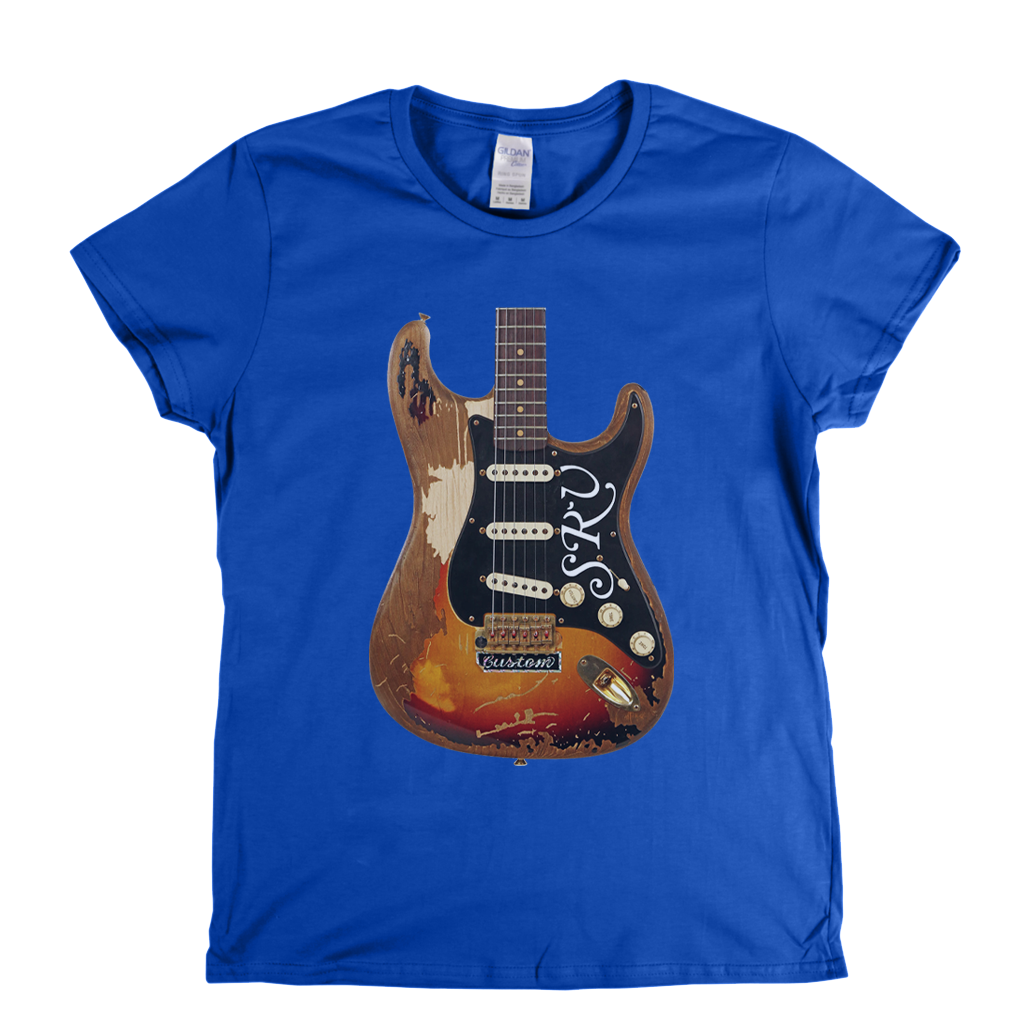 SRV No 1 Guitar Womens T-Shirt