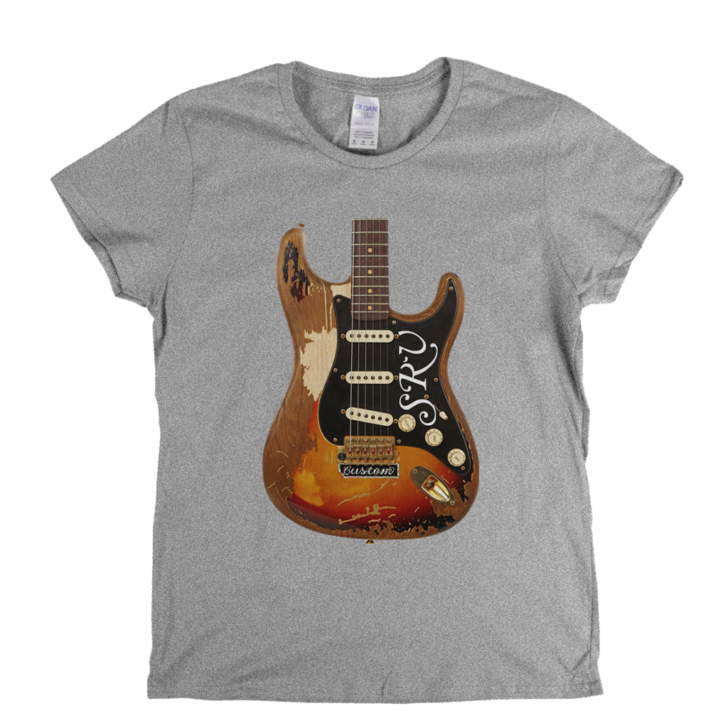 SRV No 1 Guitar Womens T-Shirt