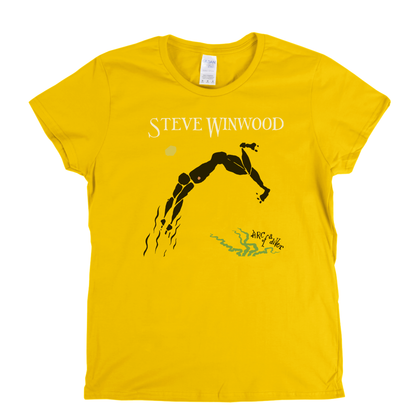 Steve Winwood Arc Of A Diver Womens T-Shirt