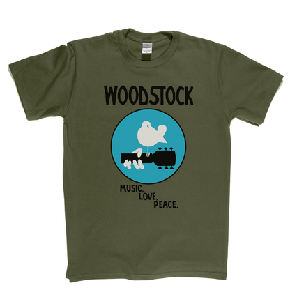 Woodstock Music Love Peace T-Shirt