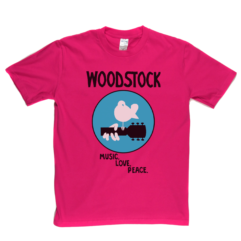 Woodstock Music Love Peace T-Shirt