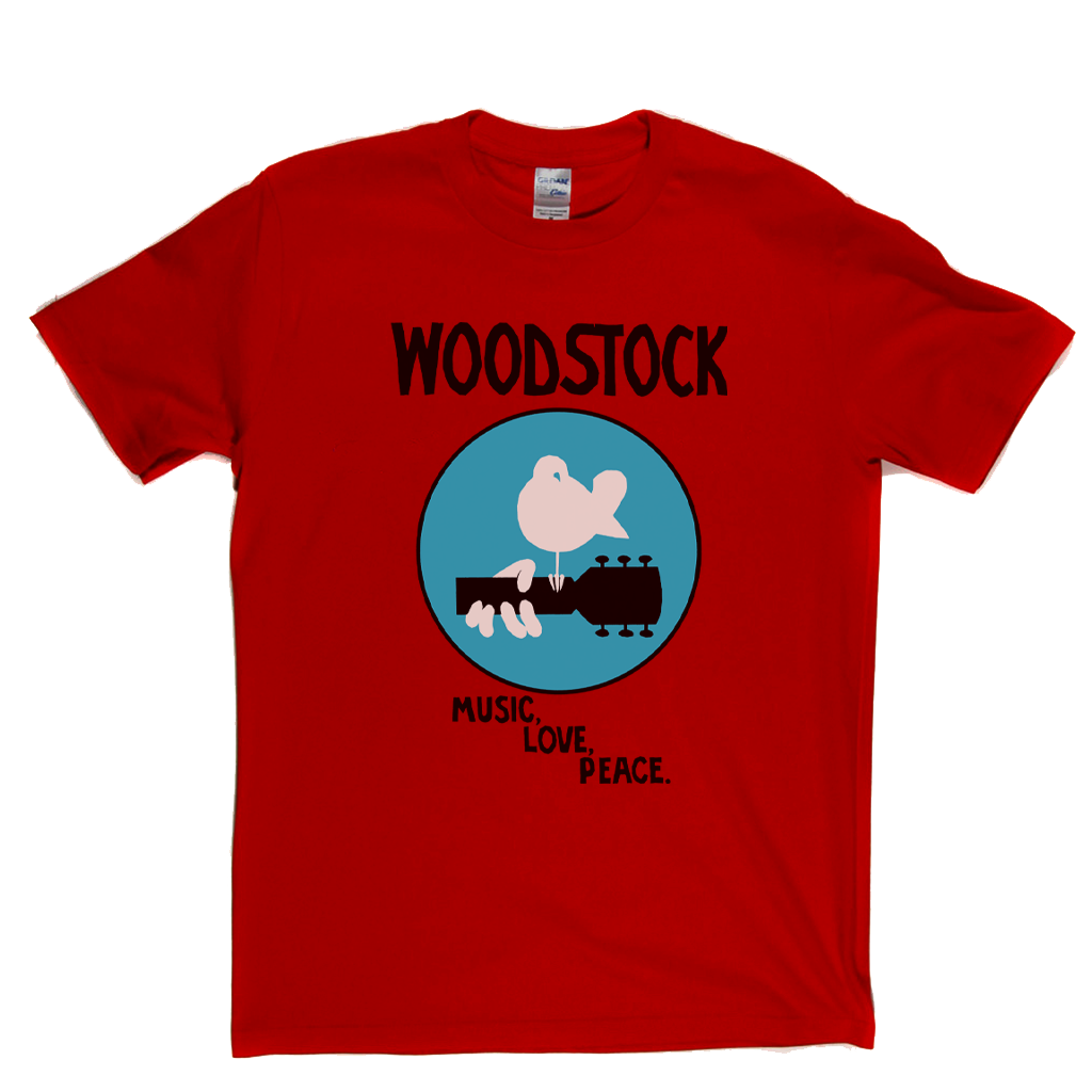 Woodstock Music Love Peace T-Shirt