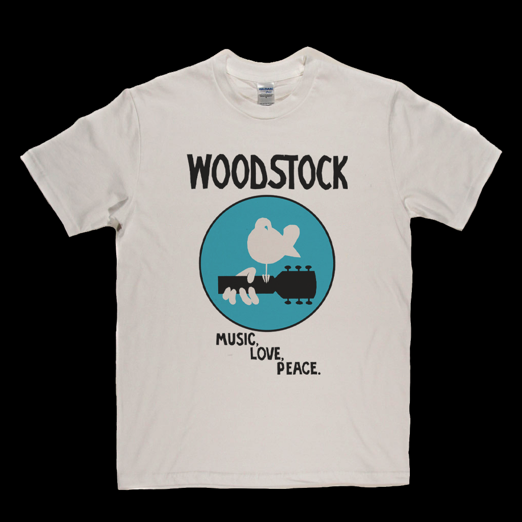 Woodstock Music Love Peace T-Shirt