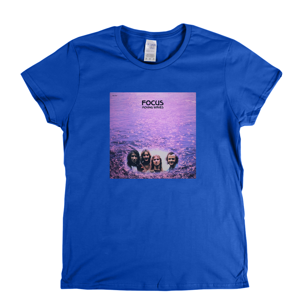 Focus Moving Waves Womens T-Shirt