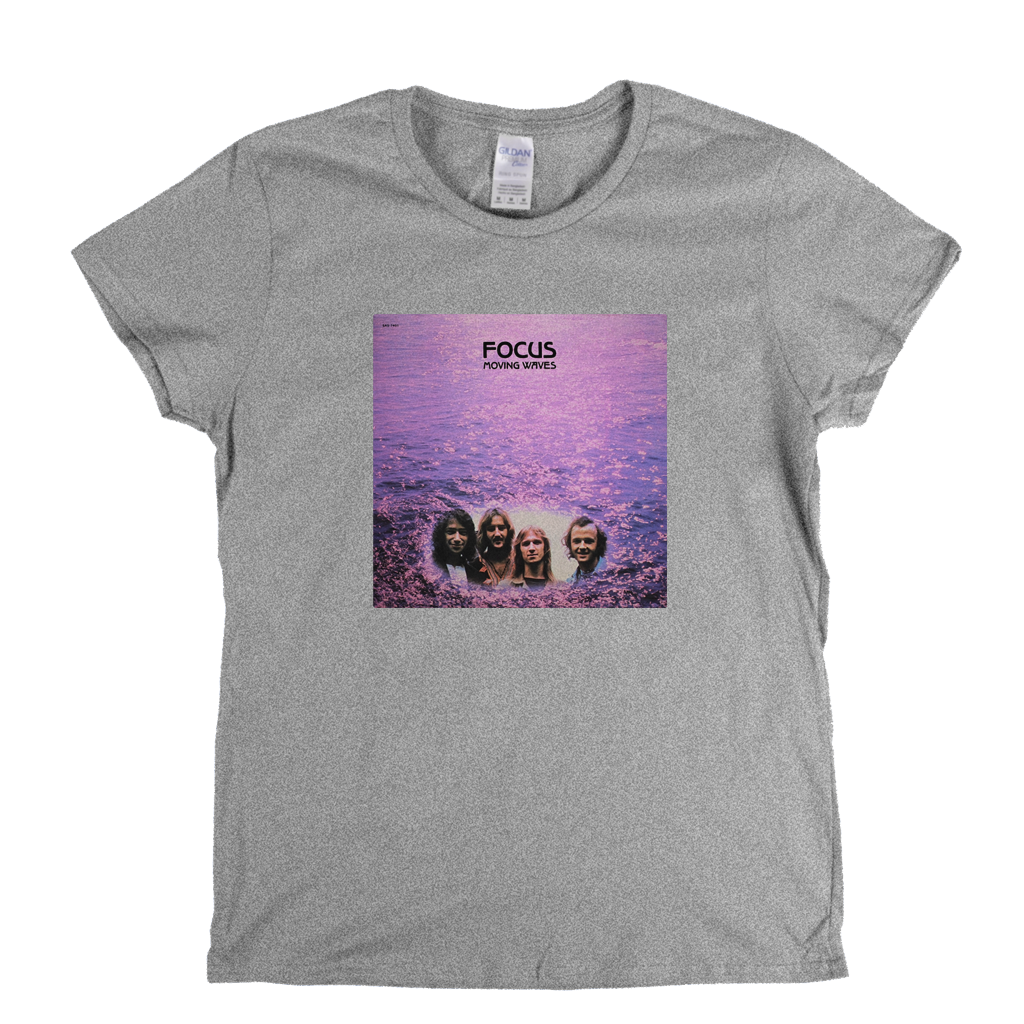 Focus Moving Waves Womens T-Shirt