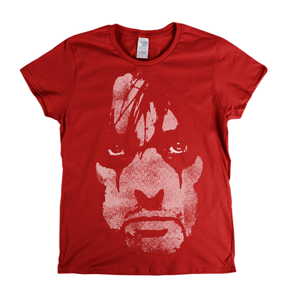 Alice Cooper Close Up Womens T-Shirt