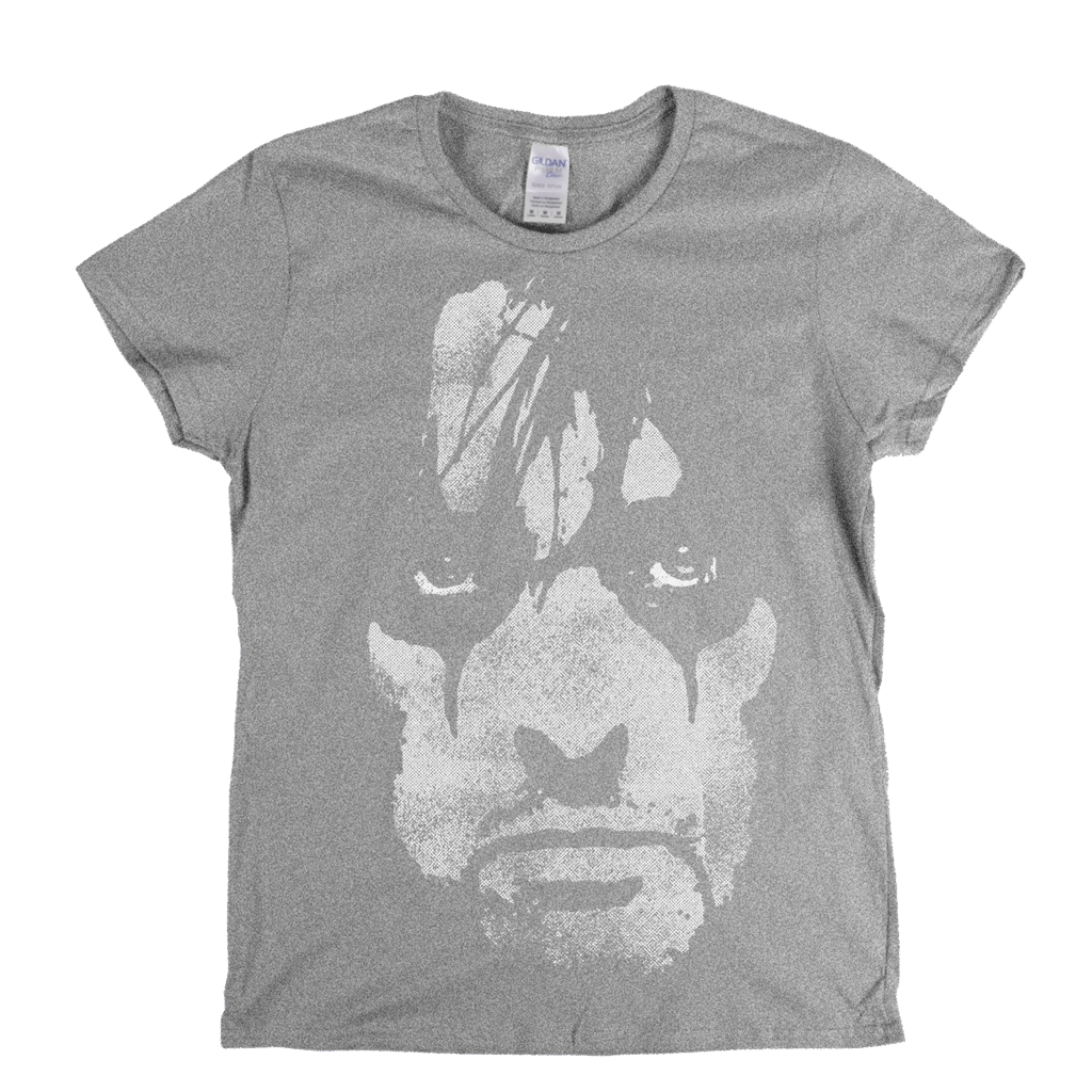 Alice Cooper Close Up Womens T-Shirt