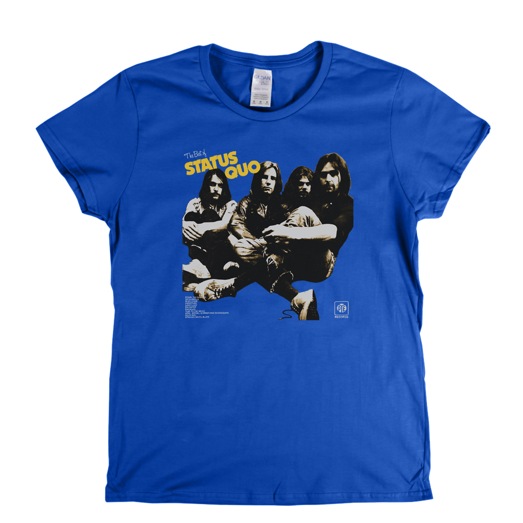 Status Quo The Best Of Womens T-Shirt