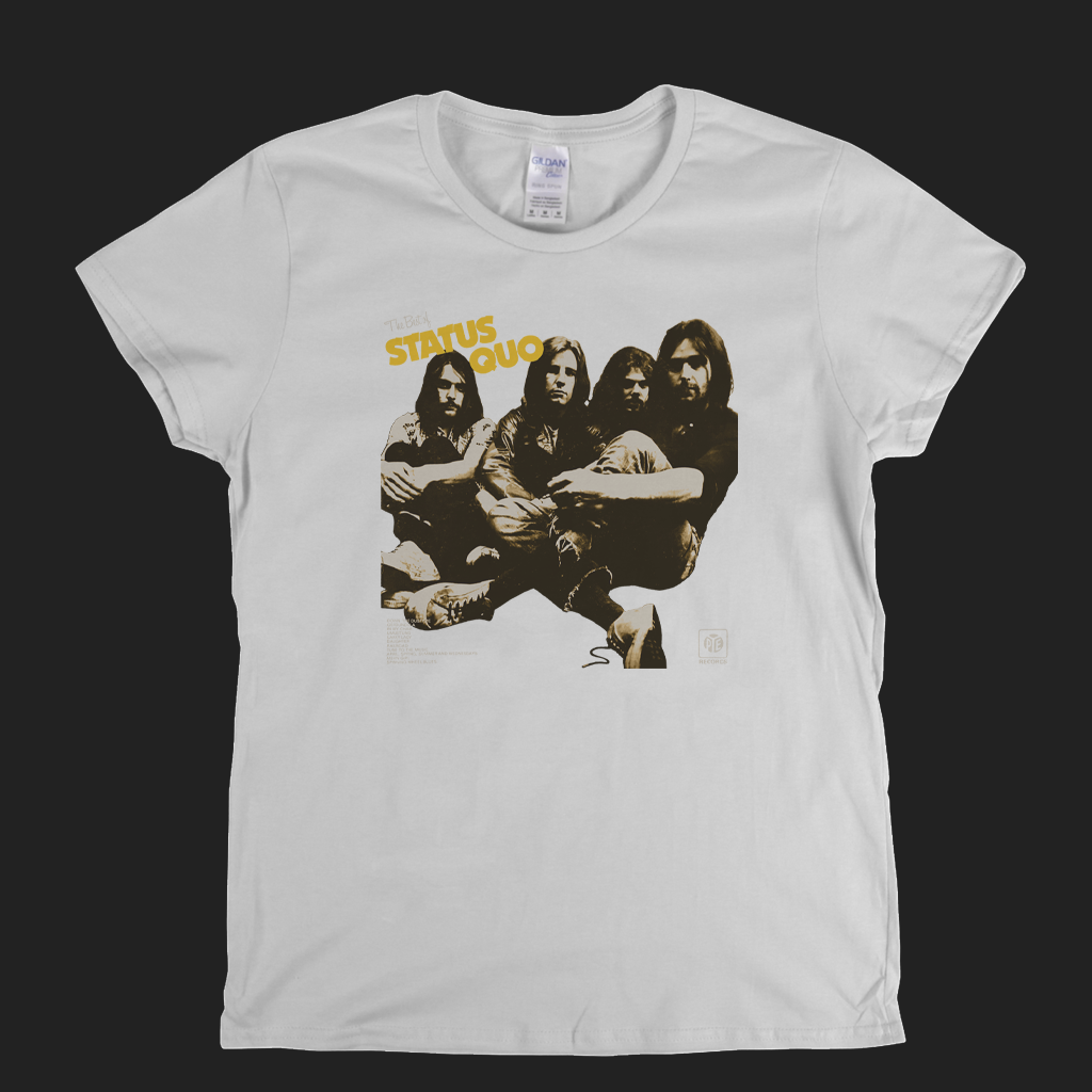 Status Quo The Best Of Womens T-Shirt