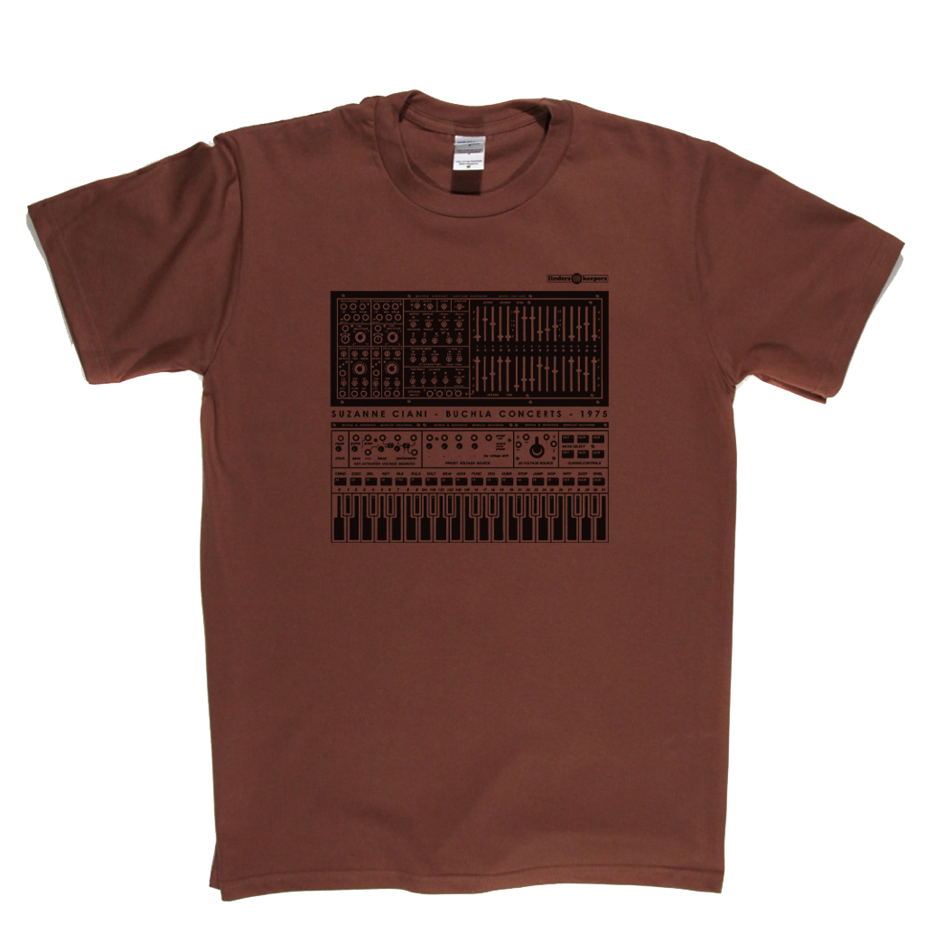 Suzanne Ciani Buchla Concerts 1975 T-Shirt