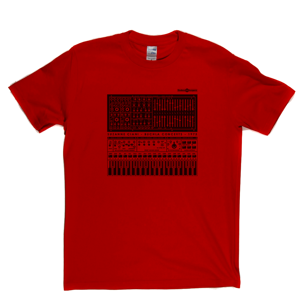 Suzanne Ciani Buchla Concerts 1975 T-Shirt