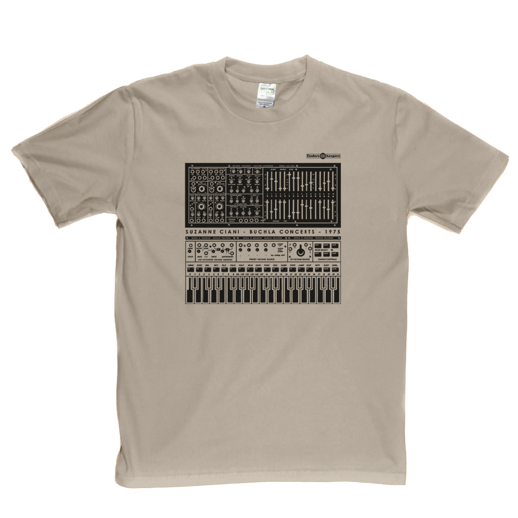 Suzanne Ciani Buchla Concerts 1975 T-Shirt