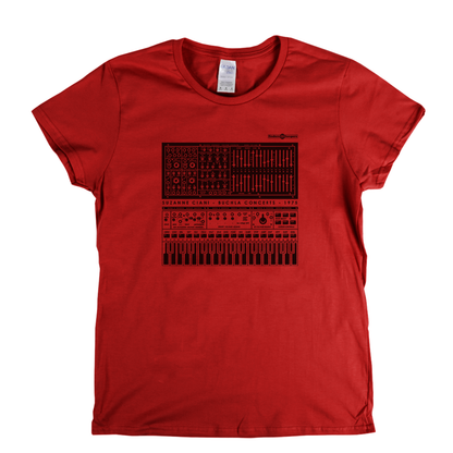 Suzanne Ciani Buchla Concerts 1975 Womens T-Shirt