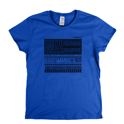 Suzanne Ciani Buchla Concerts 1975 Womens T-Shirt