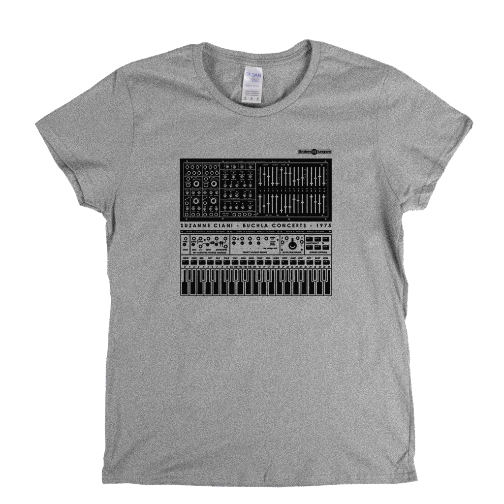 Suzanne Ciani Buchla Concerts 1975 Womens T-Shirt