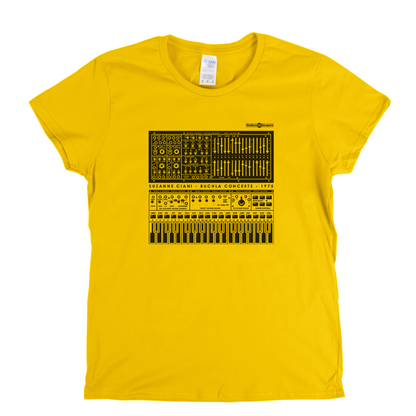 Suzanne Ciani Buchla Concerts 1975 Womens T-Shirt