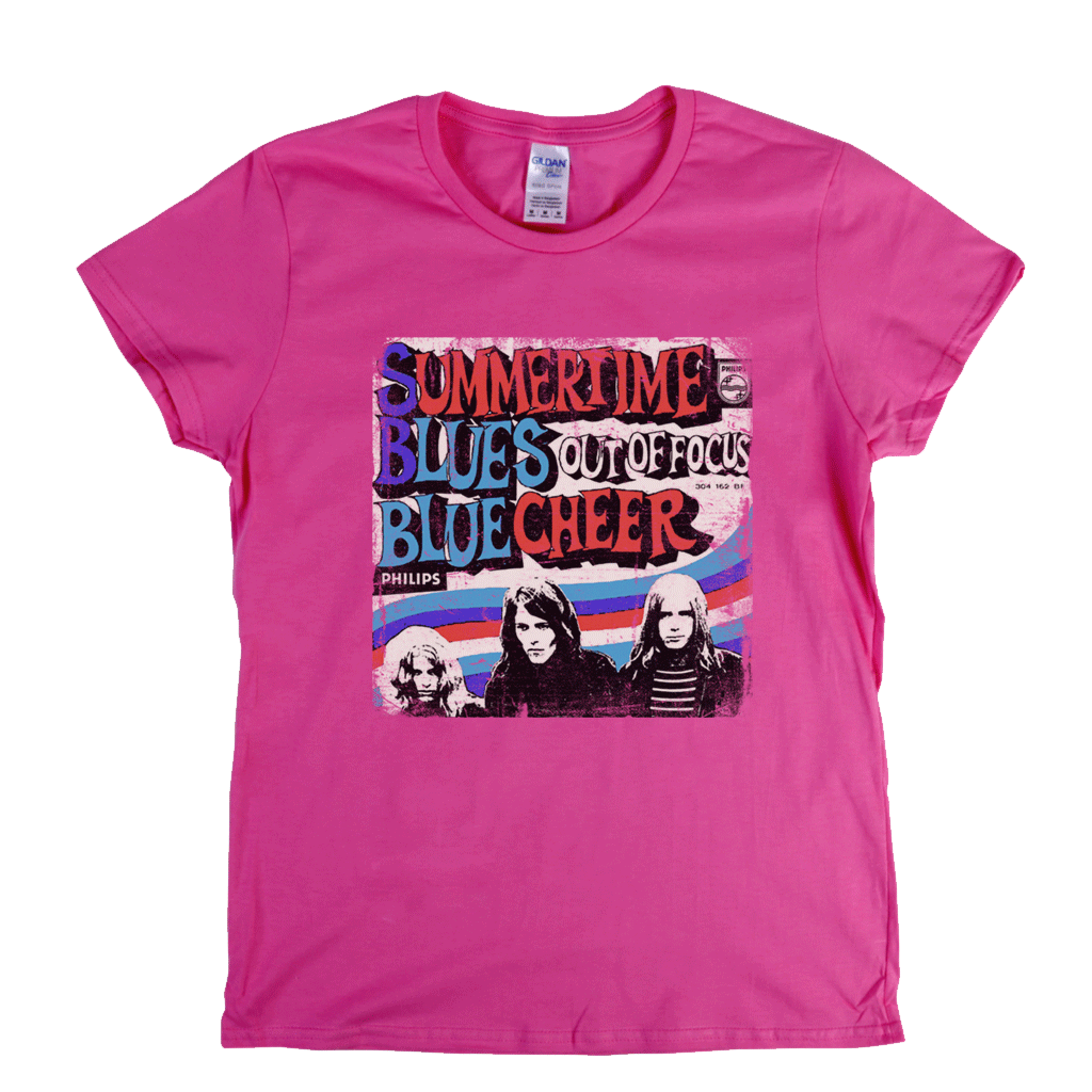 Blue Cheer Summertime Blues Womens T-Shirt