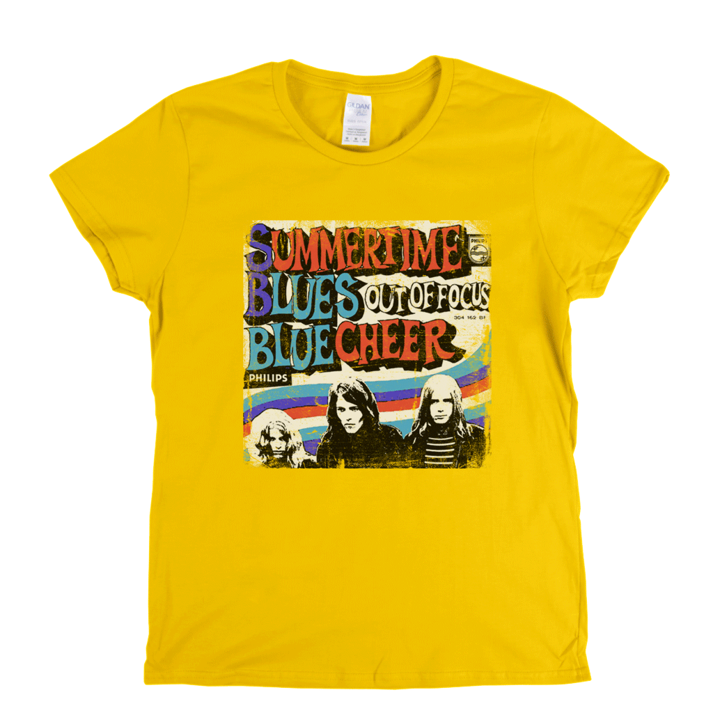 Blue Cheer Summertime Blues Womens T-Shirt