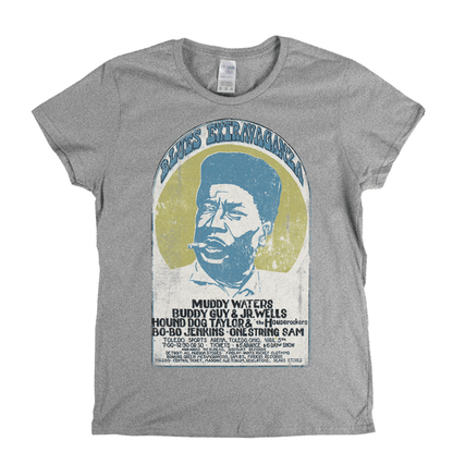 Blues Extravaganza Womens T-Shirt