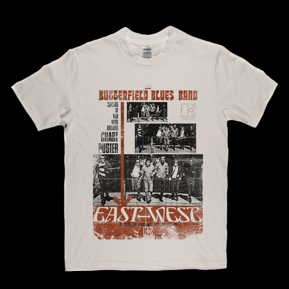 Butterfield Blues Band East West Poster T-Shirt