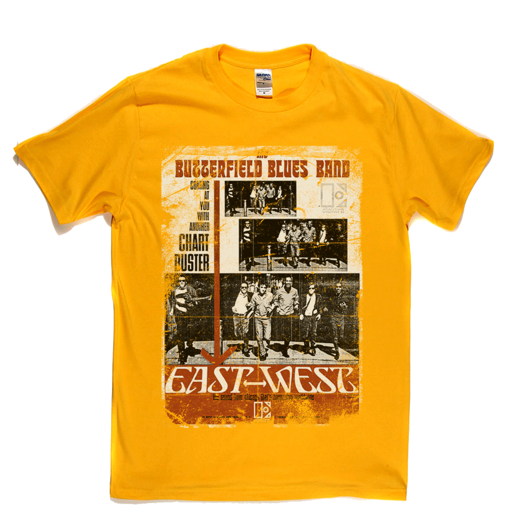 Butterfield Blues Band East West Poster T-Shirt