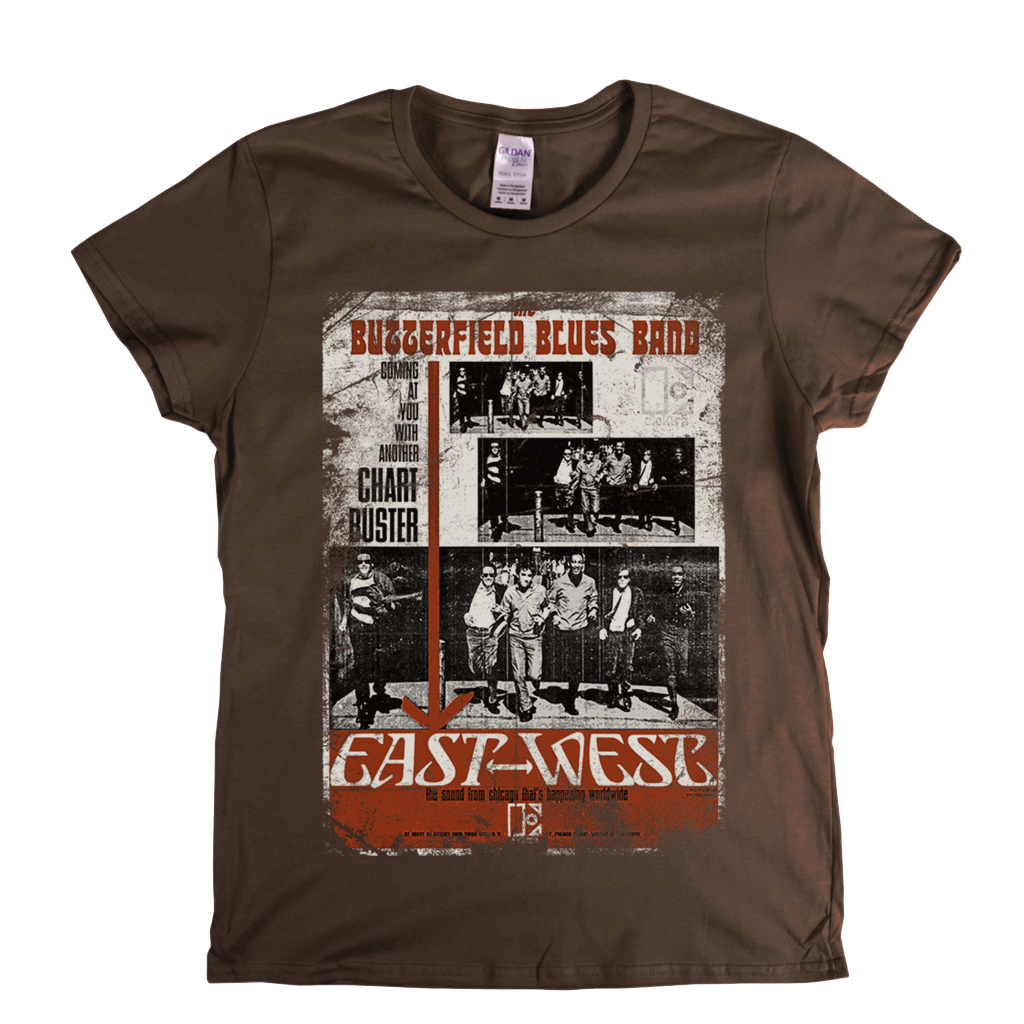 Butterfield Blues Band East West Poster Womens T-Shirt