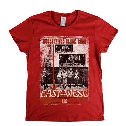 Butterfield Blues Band East West Poster Womens T-Shirt