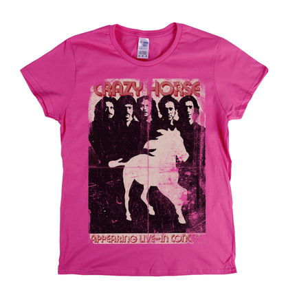 Crazy Horse Poster Womens T-Shirt