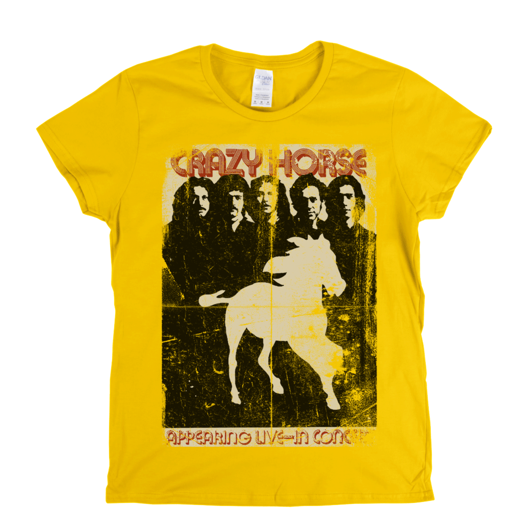 Crazy Horse Poster Womens T-Shirt