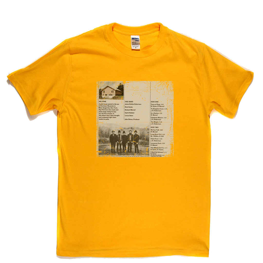 The Band The Big Pink Inner Sleeve T-Shirt