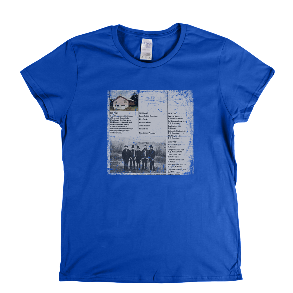 The Band The Big Pink Inner Sleeve Womens T-Shirt