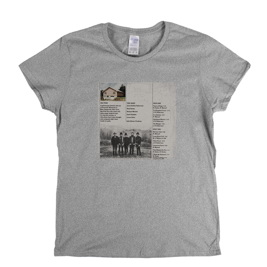 The Band The Big Pink Inner Sleeve Womens T-Shirt