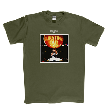 Jethro Tull Live Bursting Out T-Shirt