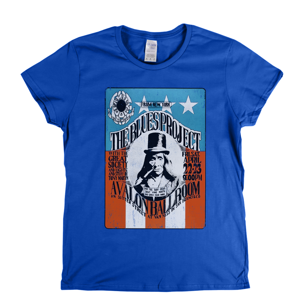 Blues Project Avalon Ballroom Womens T-Shirt