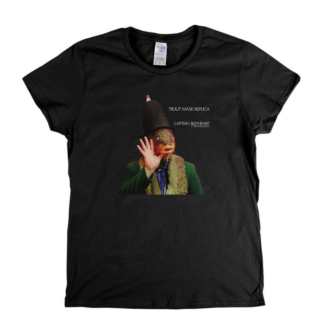 Captain Beefheart Trout Mask Replica Womens T-Shirt