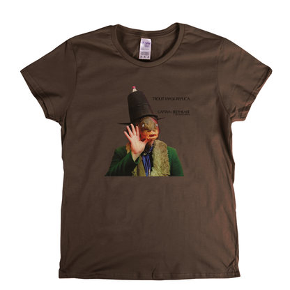 Captain Beefheart Trout Mask Replica Womens T-Shirt