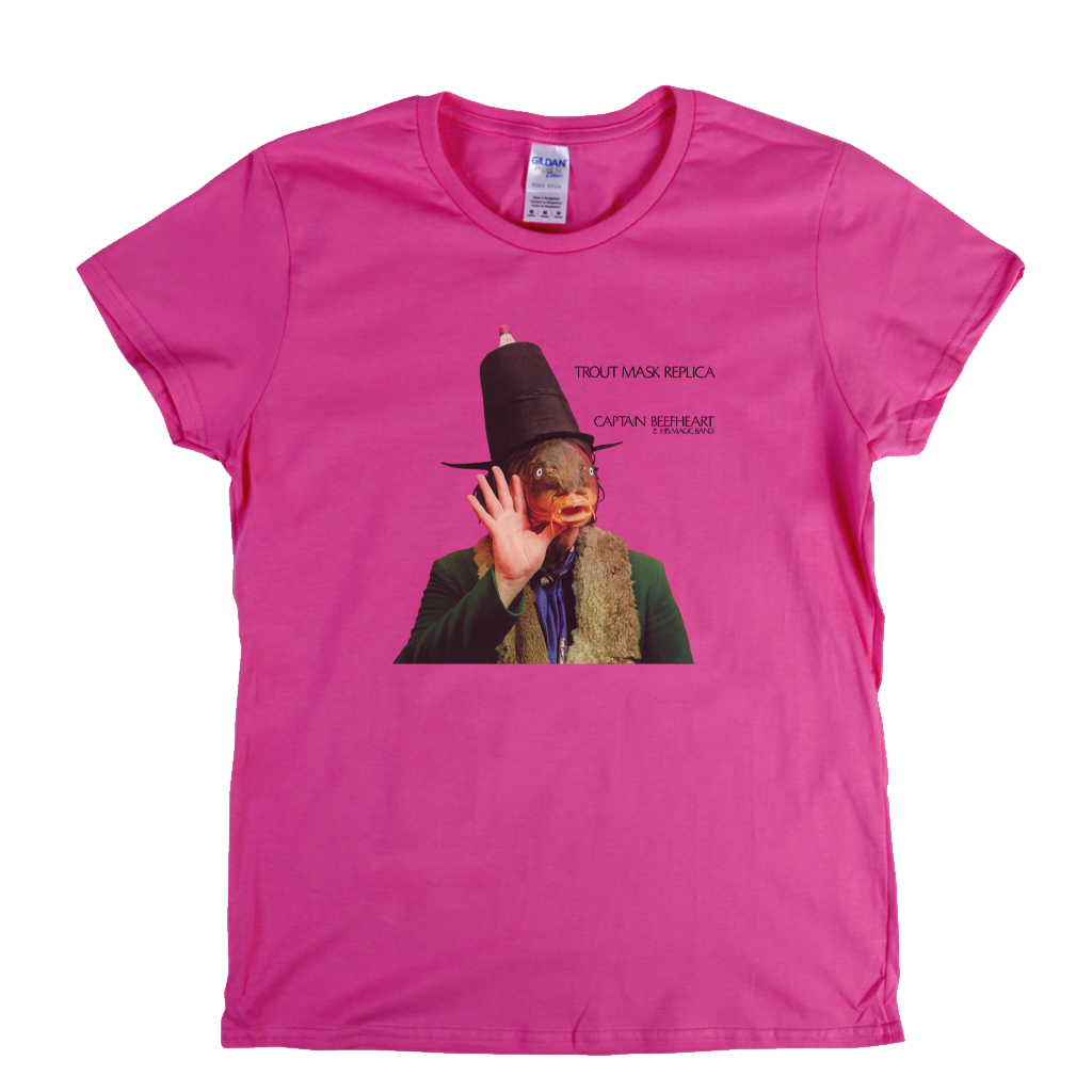 Captain Beefheart Trout Mask Replica Womens T-Shirt