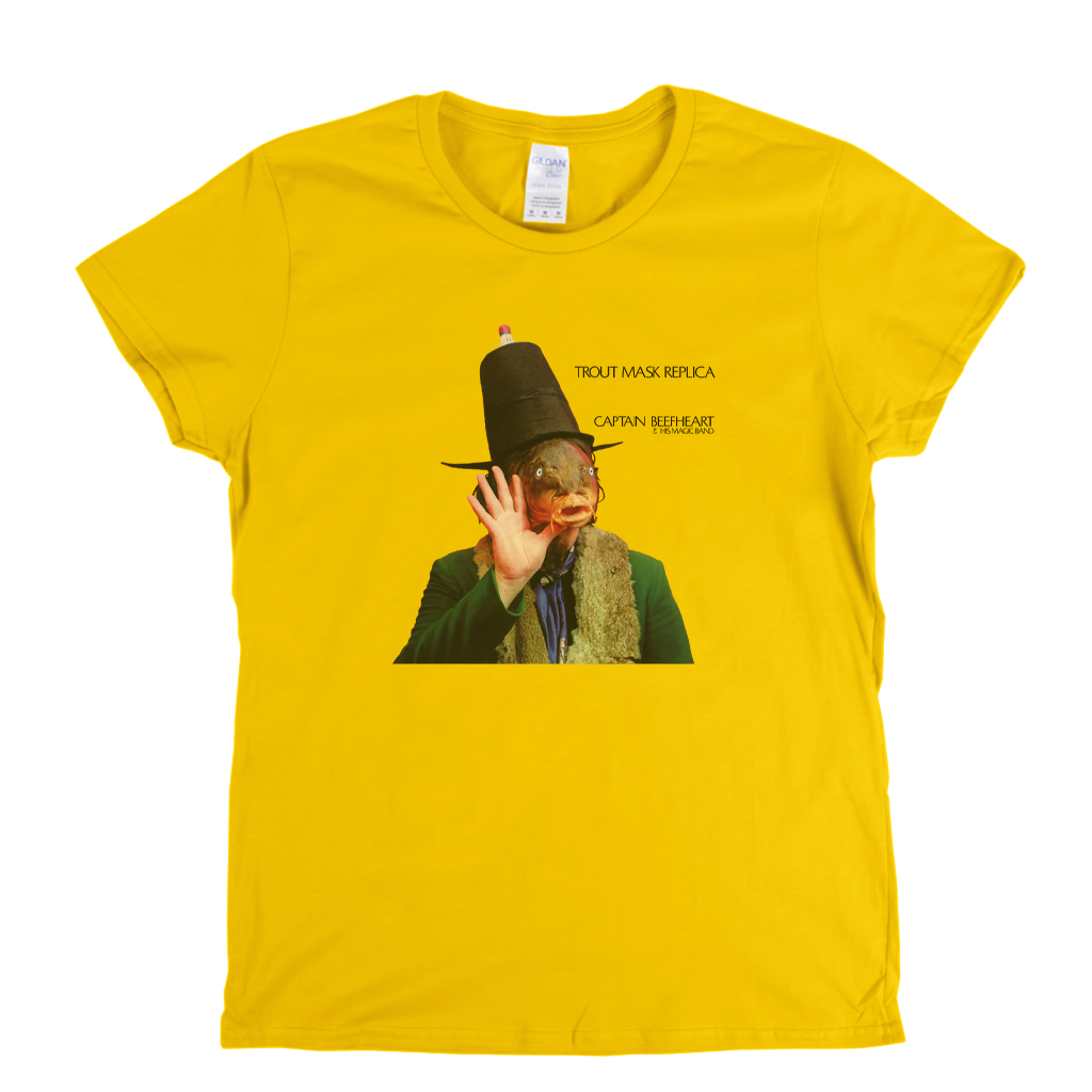 Captain Beefheart Trout Mask Replica Womens T-Shirt