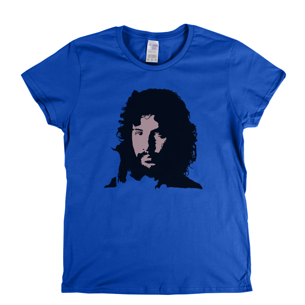 Cat Stevens Portrait Womens T-Shirt