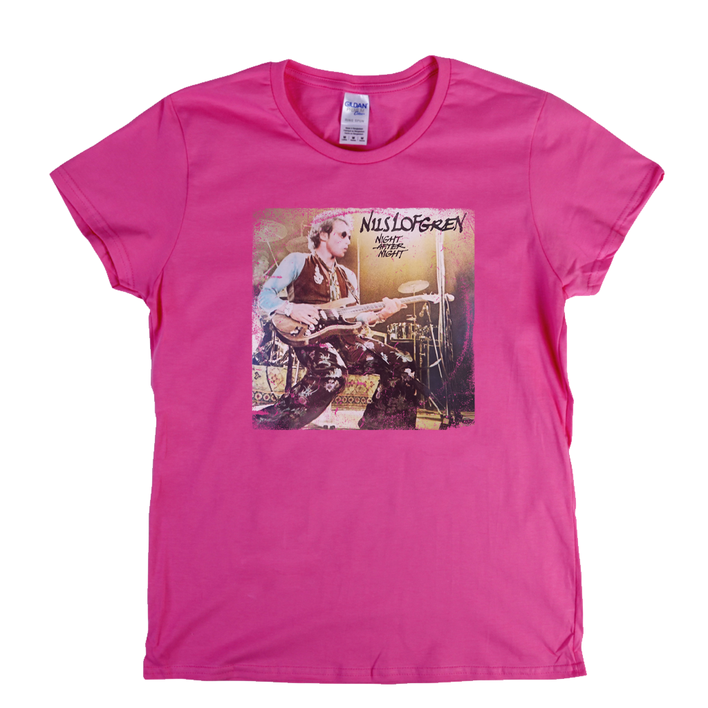 Nils Lofgren Night After Night Womens T-Shirt