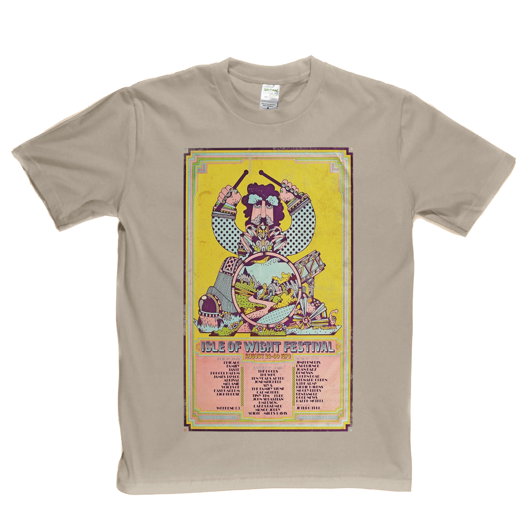 Isle Of Wight Festival Poster 1970 T-Shirt