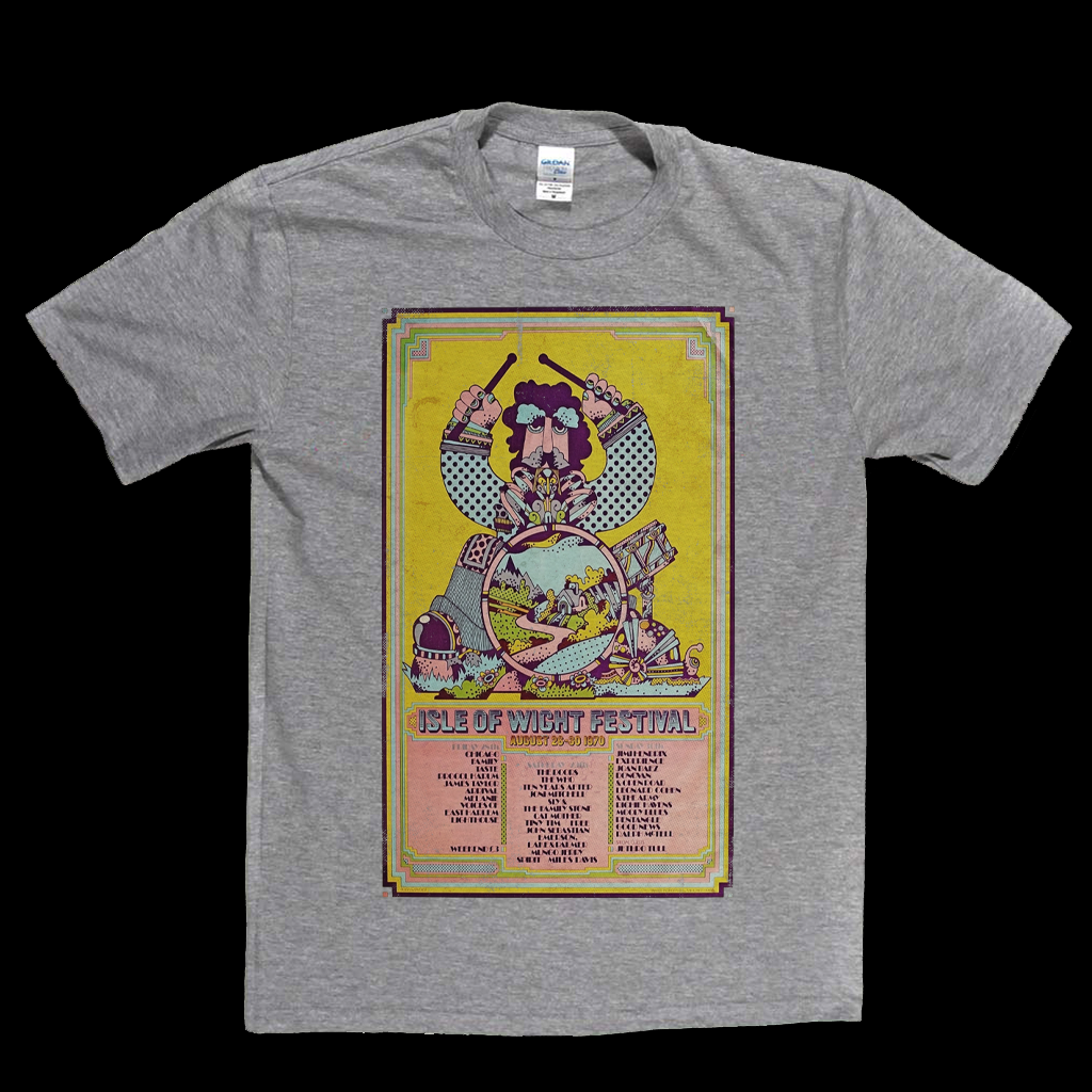 Isle Of Wight Festival Poster 1970 T-Shirt