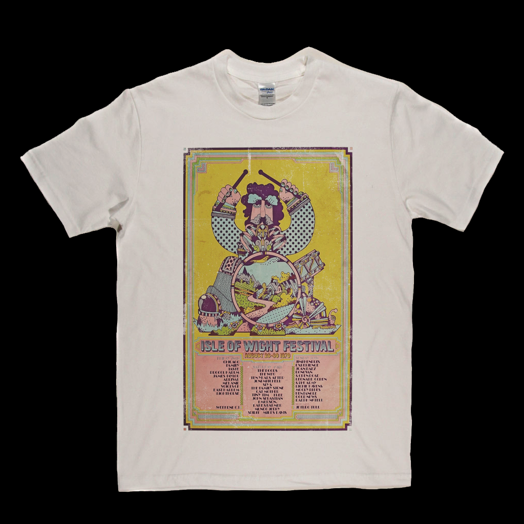 Isle Of Wight Festival Poster 1970 T-Shirt