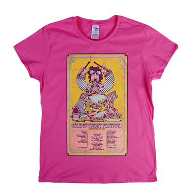 Isle Of Wight Festival Poster 1970 Womens T-Shirt