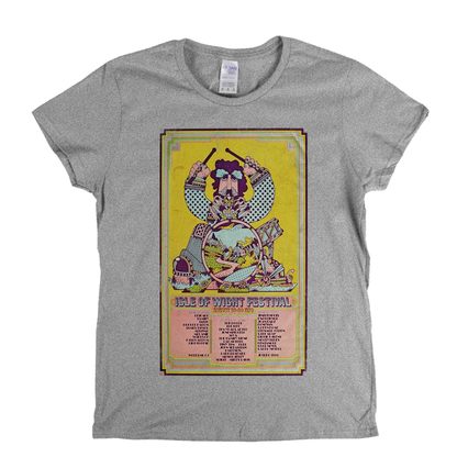 Isle Of Wight Festival Poster 1970 Womens T-Shirt